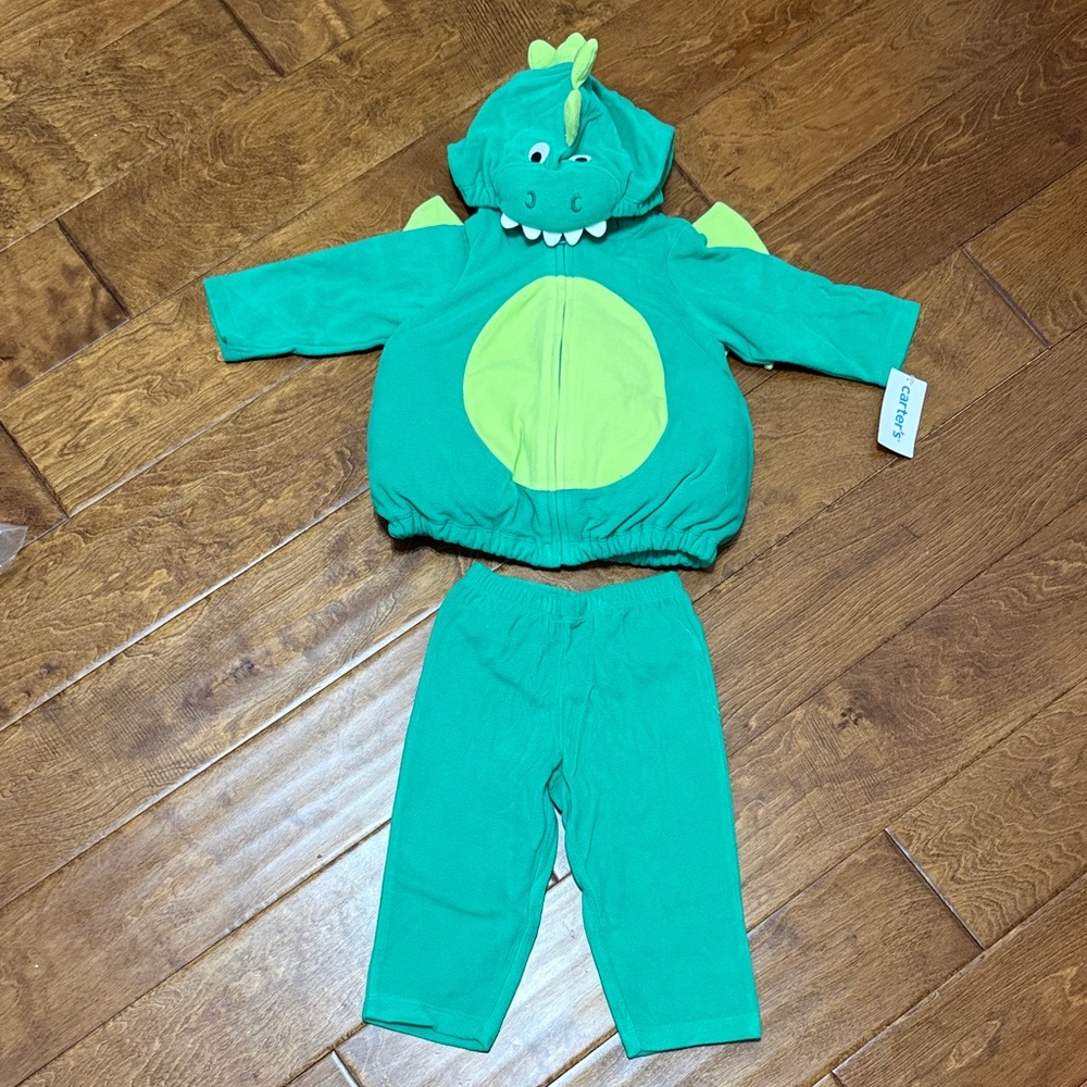 NWT Size 12M Carter's Dinosaur Costume